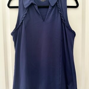 Women's Sleeveless Navy Top Lilly Pulitzer